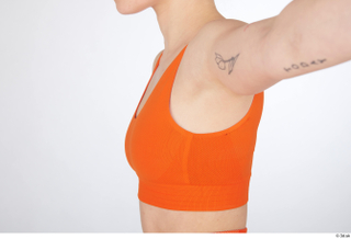 Unaisa chest dressed orange sports bra sports 0003.jpg